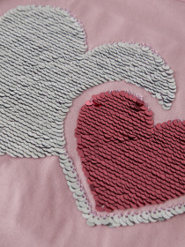 NAME IT Bluse Pailletter Sorik Keepsake Lilac